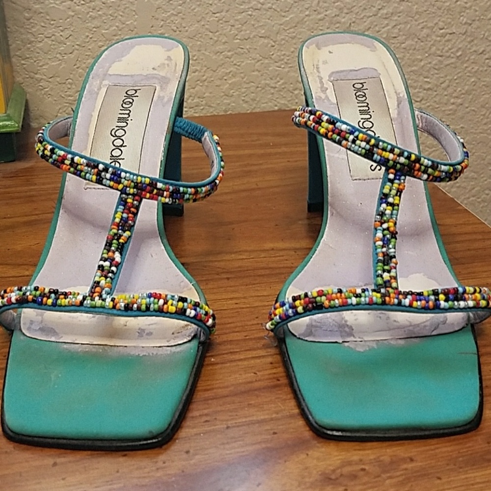 Bloomingdale's Womens Sandals High Heels